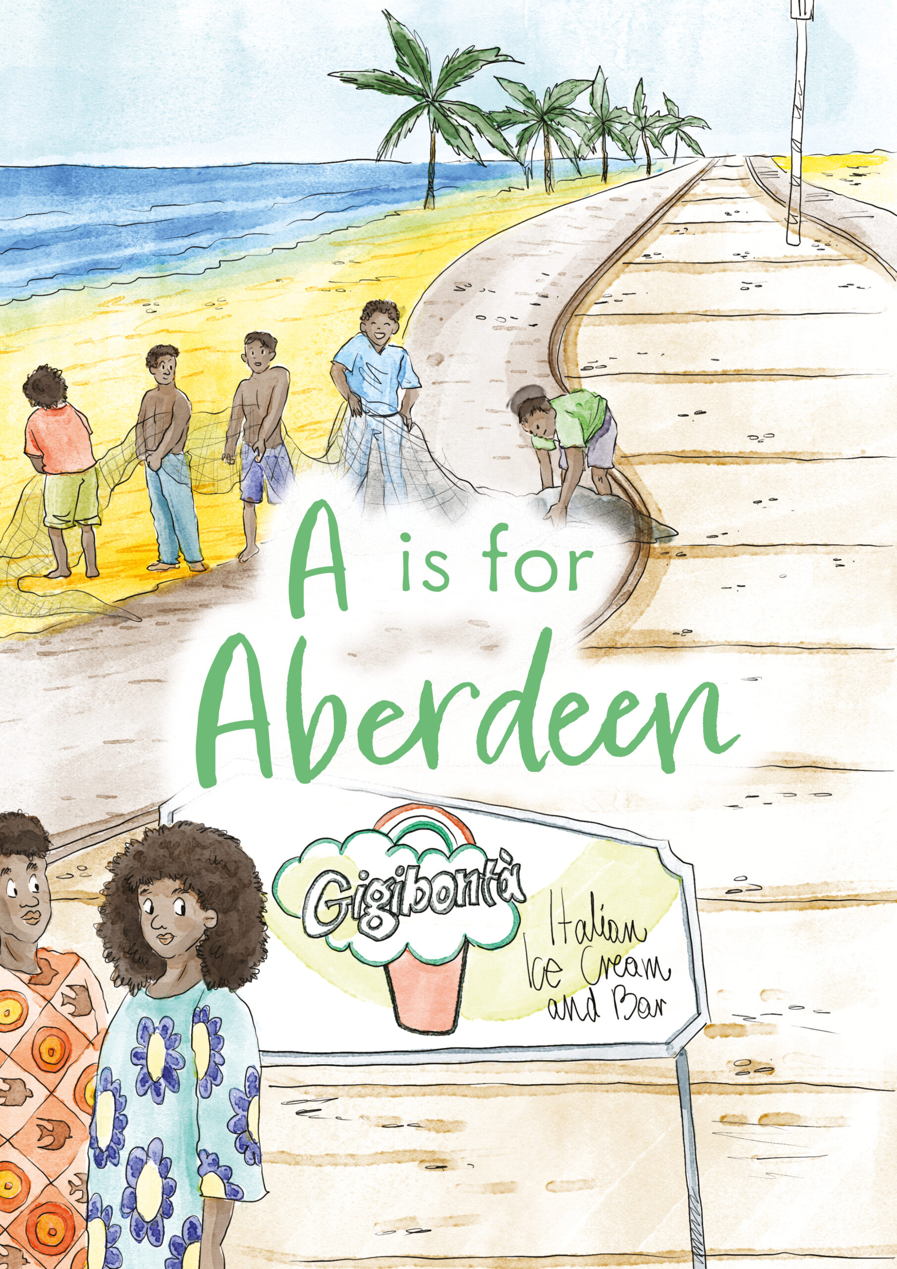 A For Africa: S For Sierra Leone book page