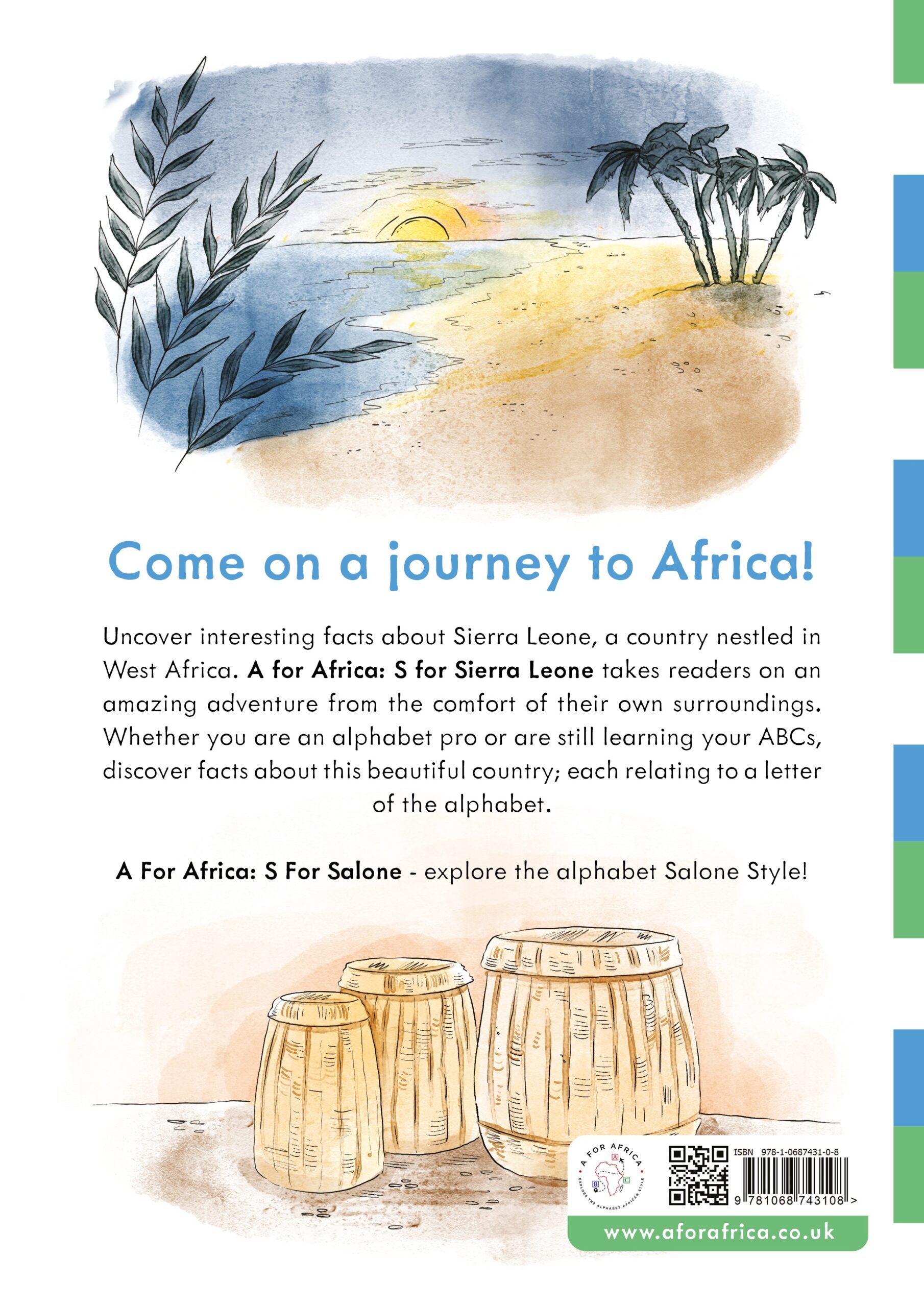 Back cover of A For Africa: S For Salone