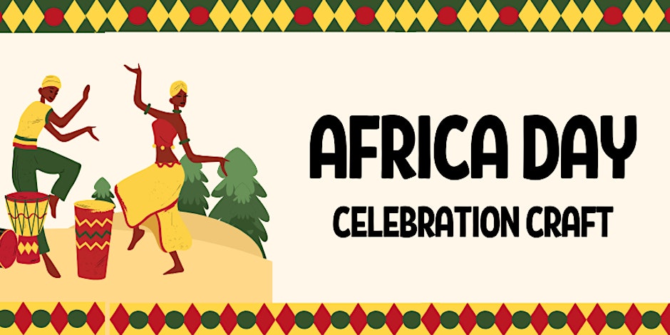 Africa Day Celebration Day craft fair flyr