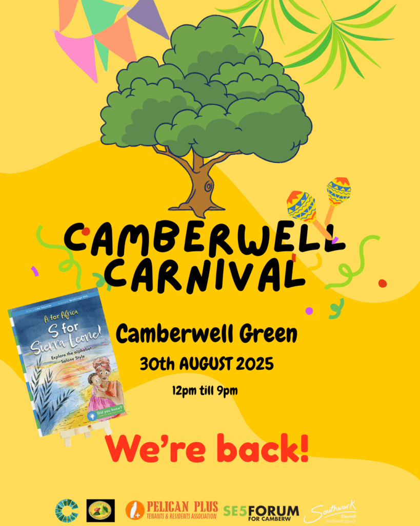 Flyer for Camberwell Carnival